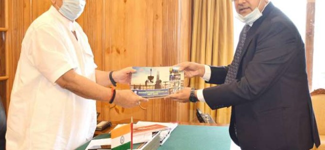 Lt Governor releases Coffee Table Books of JKEDI and Labour & Employment Department Lt Governor releases Coffee Table Books of JKEDI and Labour & Employment Department