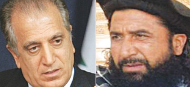US envoy meets Baradar, Haqqani ahead of peace talks US envoy meets Baradar, Haqqani ahead of peace talks