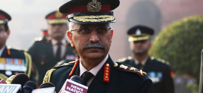 Army Chief begins two-day visit to Ladakh Army Chief begins two-day visit to Ladakh