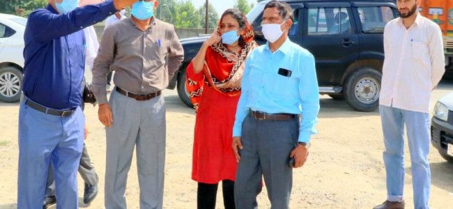 VC, SDA visits proposed Satellite Colony at Rakh-i-Gundakshah VC, SDA visits proposed Satellite Colony at Rakh-i-Gundakshah