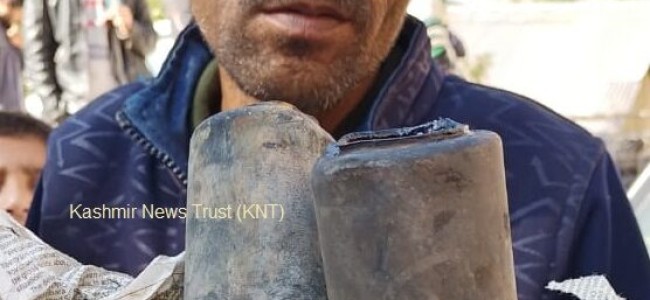 Destruction of explosive material sparks protest in Tulail Destruction of explosive material sparks protest in Tulail