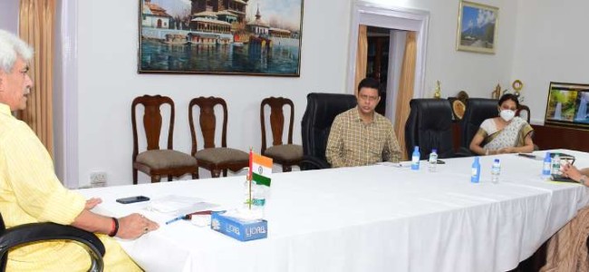 Lt Governor directs for improving Public Utility services & infra Lt Governor directs for improving Public Utility services & infra