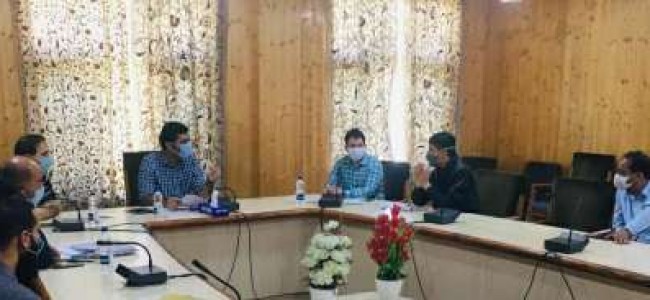 DC Srinagar review Quality Check, Digitization of land records DC Srinagar review Quality Check, Digitization of land records