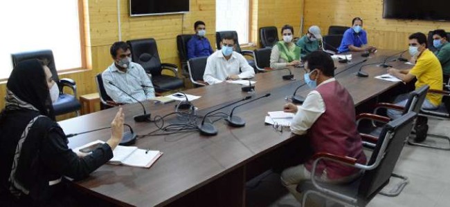 Dr Sehrish chairs preparatory meeting to discuss conduct of B2V-3 programme Dr Sehrish chairs preparatory meeting to discuss conduct of B2V-3 programme
