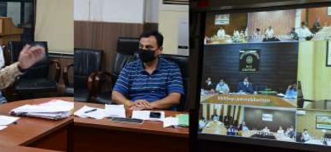 Div Com asks DCs to ensure 100 percent adhaar seeding under beneficiary schemes Div Com asks DCs to ensure 100 percent adhaar seeding under beneficiary schemes