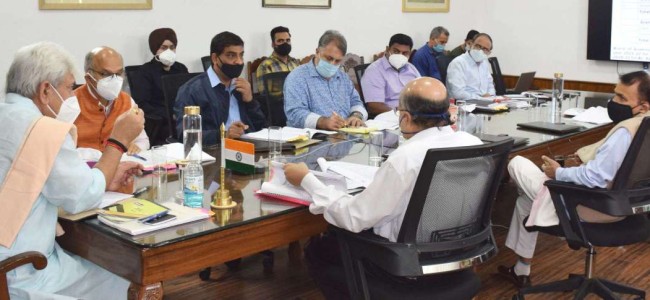 Lt Governor chairs 16th meeting of Board of Governors of J&K Sainik School, Manasbal Lt Governor chairs 16th meeting of Board of Governors of J&K Sainik School, Manasbal