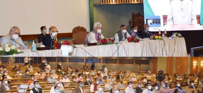 Lt Governor inaugurates ‘Brainstorming on implementation of NEP-2020 in J&K’ Lt Governor inaugurates ‘Brainstorming on implementation of NEP-2020 in J&K’