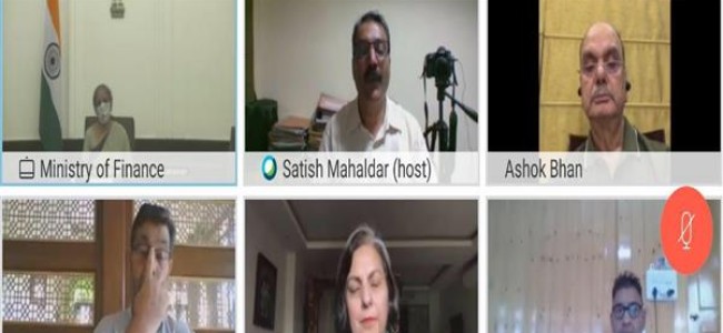 J&K industry leaders interact with Union Finance Minister Nirmala Sitharaman J&K industry leaders interact with Union Finance Minister Nirmala Sitharaman