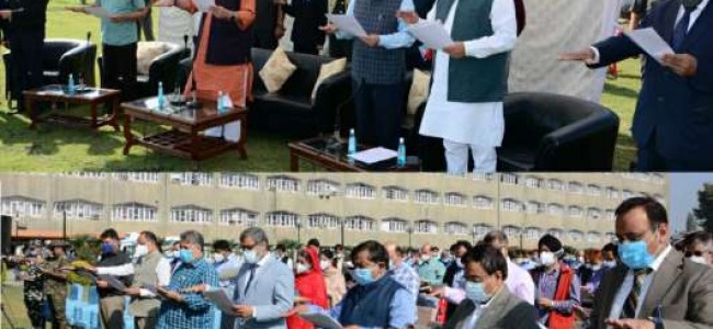 Commencing of Back to Village programme, perfect way to honour Father of the Nation: Lt Governor Commencing of Back to Village programme, perfect way to honour Father of the Nation: Lt Governor