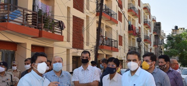 Div Com visits Civil Secretariat, Govt Quarters Inspects Darbar move arrangements Div Com visits Civil Secretariat, Govt Quarters Inspects Darbar move arrangements