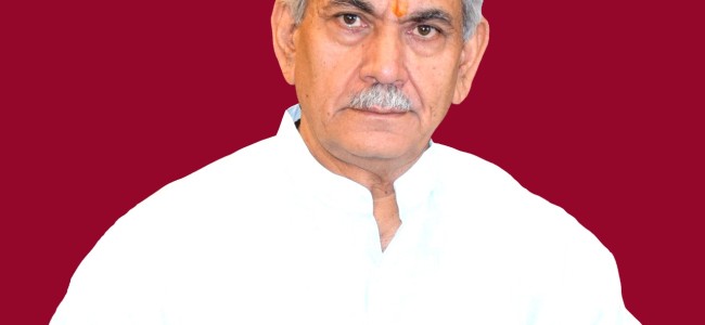 Lt Governor expresses gratitude to the Union Government for approving full application of the 73rd Constitutional Amendment 1992 to the UT of J&K Lt Governor expresses gratitude to the Union Government for approving full application of the 73rd Constitutional Amendment 1992 to the UT of J&K