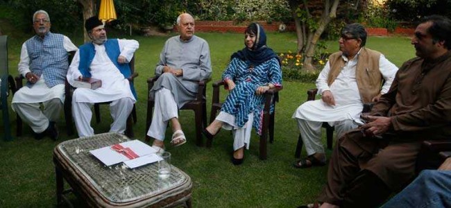 Won’t allow Kashmir to turn into graveyard: PAGD Won’t allow Kashmir to turn into graveyard: PAGD