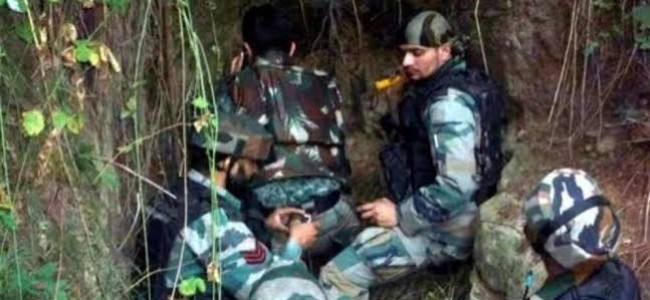 Hideout busted in Poonch Hideout busted in Poonch