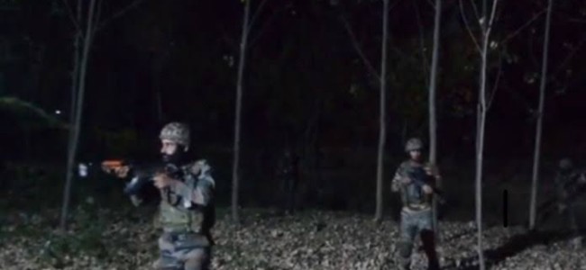 Kulgam Encounter: 01 militant killed, operation on