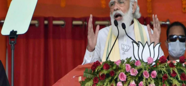 PM Modi condemns killing of 3 BJP workers in J-K PM Modi condemns killing of 3 BJP workers in J-K