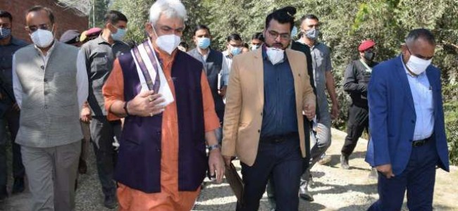 Lt Governor asks misguided youth to shun violence, return to the mainstream; government ready to help with Jobs and Entrepreneurial opportunities Lt Governor asks misguided youth to shun violence, return to the mainstream; government ready to help with Jobs and Entrepreneurial opportunities