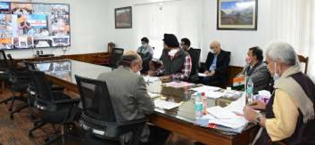 Lt Governor interacts with applicants through videoconferencing; issues on spot directions for disposal Lt Governor interacts with applicants through videoconferencing; issues on spot directions for disposal