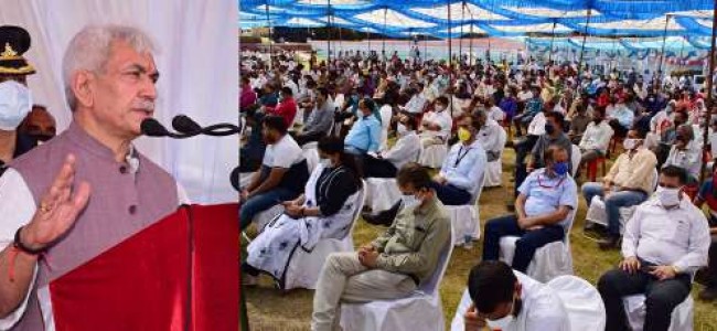 Back to Village 3 : Lt Governor visits Kud of Udhampur district Back to Village 3 : Lt Governor visits Kud of Udhampur district
