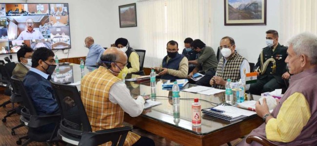 Lt Governor asks officers to provide best services and use innovative means Lt Governor asks officers to provide best services and use innovative means