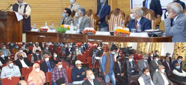 One Day National Seminar on “Reshi- Sufi Traditions of Kashmir” held at Kashmir University One Day National Seminar on “Reshi- Sufi Traditions of Kashmir” held at Kashmir University