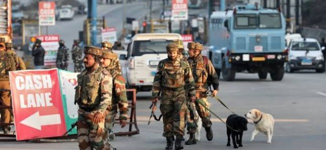 4 unidentified militants killed, 2 cops injured in Nagrota gunfight 4 unidentified militants killed, 2 cops injured in Nagrota gunfight