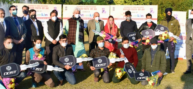 “We are on a mission to Uplift, Mentor and provide Sustainable Livelihood to Youth of Jammu Kashmir”: Lt Governor “We are on a mission to Uplift, Mentor and provide Sustainable Livelihood to Youth of Jammu Kashmir”: Lt Governor