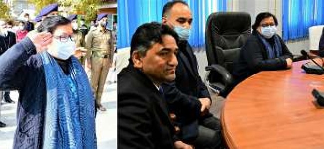 Chief Justice Geeta Mittal visits Court Complex Ganderbal Chief Justice Geeta Mittal visits Court Complex Ganderbal