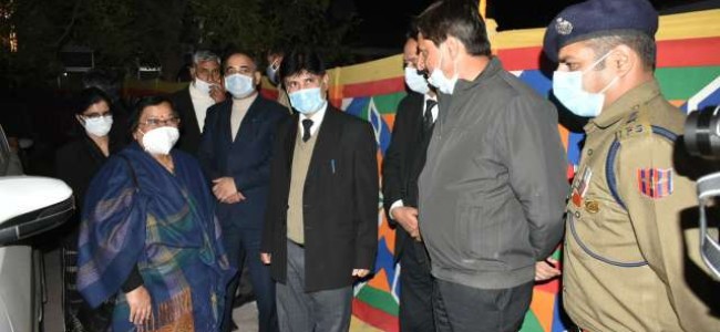Chief Justice Gita Mittal visited District Court Complex, Rajouri Chief Justice Gita Mittal visited District Court Complex, Rajouri