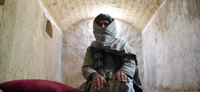 Afghan police team welcoming back Taliban fighters Afghan police team welcoming back Taliban fighters