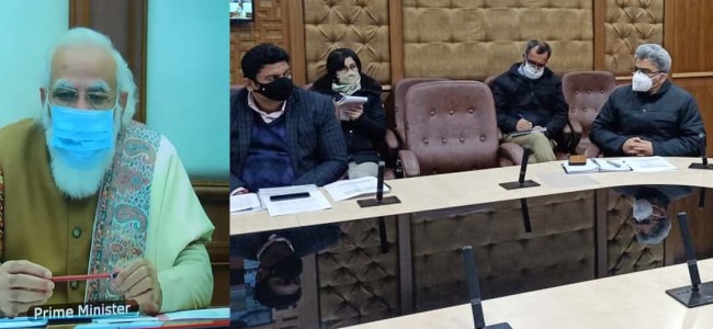 PM sets 15th Aug, 2022 as deadline for Udhampur-Baramulla Rail Link project PM sets 15th Aug, 2022 as deadline for Udhampur-Baramulla Rail Link project