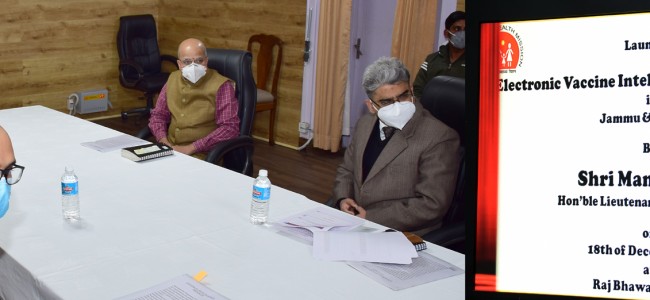 Lt Governor launches Electronic Vaccine Intelligence Network (eVIN) Lt Governor launches Electronic Vaccine Intelligence Network (eVIN)