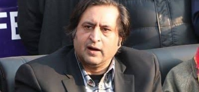 Won’t attend All Party Meeting: Sajad Lone Won’t attend All Party Meeting: Sajad Lone