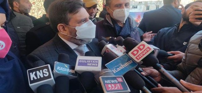 Elections, Kashmir problem two separate poles: Altaf Bukhari Elections, Kashmir problem two separate poles: Altaf Bukhari