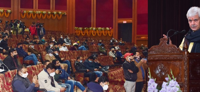 Lt Governor announces Rs 28,400 Crore New Industrial Development Scheme for J&K Lt Governor announces Rs 28,400 Crore New Industrial Development Scheme for J&K