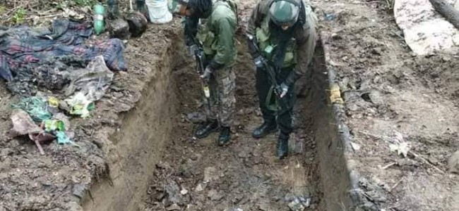 Hideout busted during CASO in Lolab Kupwara Hideout busted during CASO in Lolab Kupwara