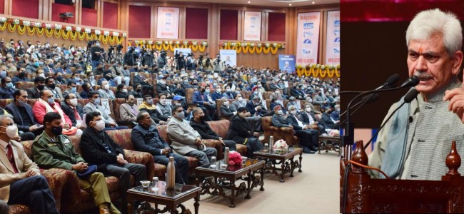 J&K taking a quantum leap from power deficit to power surplus in next four years: LG J&K taking a quantum leap from power deficit to power surplus in next four years: LG