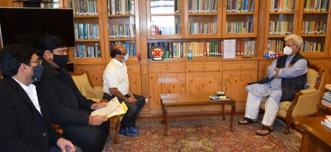 Several Public delegations call on Lt Governor at Srinagar