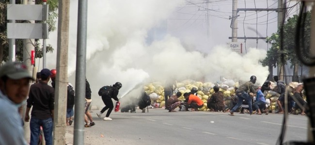 Six more killed in firing on Myanmar protesters Six more killed in firing on Myanmar protesters