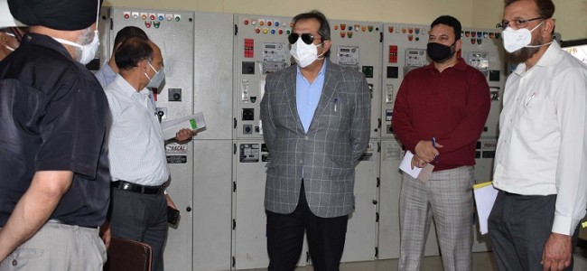 Ensure continuous power supply in Jammu during summer season: Baseer Khan Ensure continuous power supply in Jammu during summer season: Baseer Khan