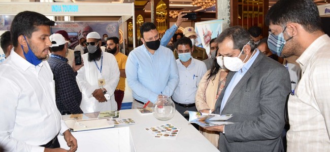 Advisor Baseer Khan inaugurates India Travel Mart exhibition at Jammu Advisor Baseer Khan inaugurates India Travel Mart exhibition at Jammu