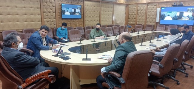 Advisor Baseer Khan reviews preparations for upcoming tulip festival Advisor Baseer Khan reviews preparations for upcoming tulip festival