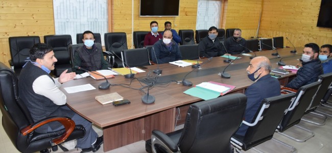 Director Information reviews functioning of department in Kashmir Division Director Information reviews functioning of department in Kashmir Division