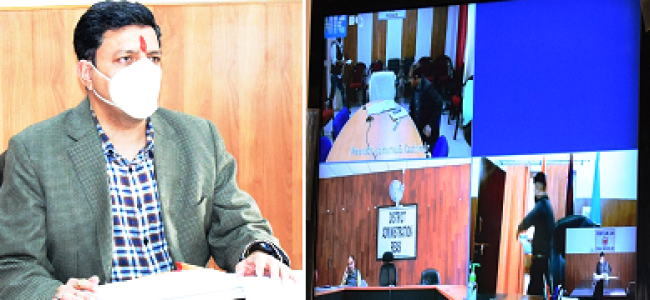 Div Com reviews land acquisition for BRO projects Div Com reviews land acquisition for BRO projects