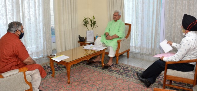 Ex-Servicemen call on Lt Governor Ex-Servicemen call on Lt Governor