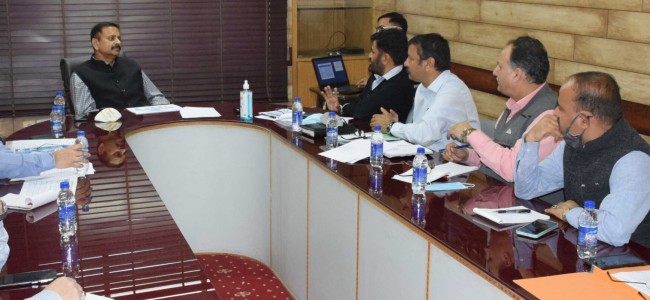 R P Thakur reviews working of SICOP R P Thakur reviews working of SICOP