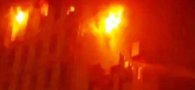 Nine killed as massive fire breaks out in Kolkata high-rise