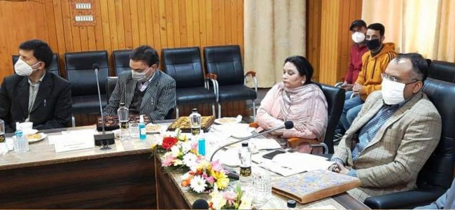 Div Com Kashmir chairs interactive session on avian influenza (bird flu) Div Com Kashmir chairs interactive session on avian influenza (bird flu)