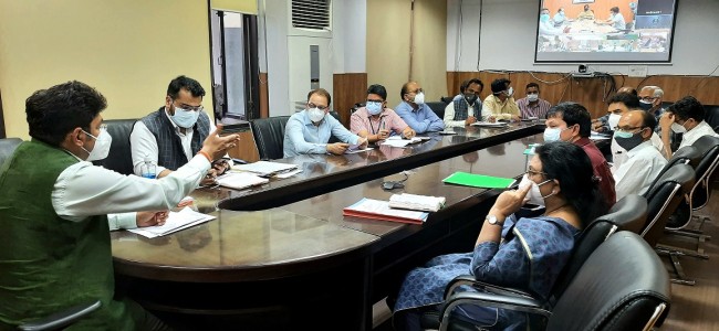 Div Com reviews status of Medical oxygen supply in Jammu division Div Com reviews status of Medical oxygen supply in Jammu division