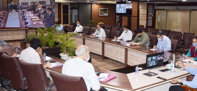 Advisor Baseer Khan reviews functioning of I&C department Advisor Baseer Khan reviews functioning of I&C department