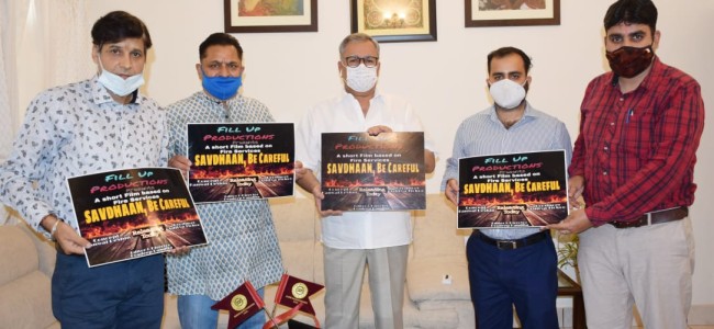 Advisor Khan releases Short film on Fire Services “Savdhaan, Be Careful” Advisor Khan releases Short film on Fire Services “Savdhaan, Be Careful”